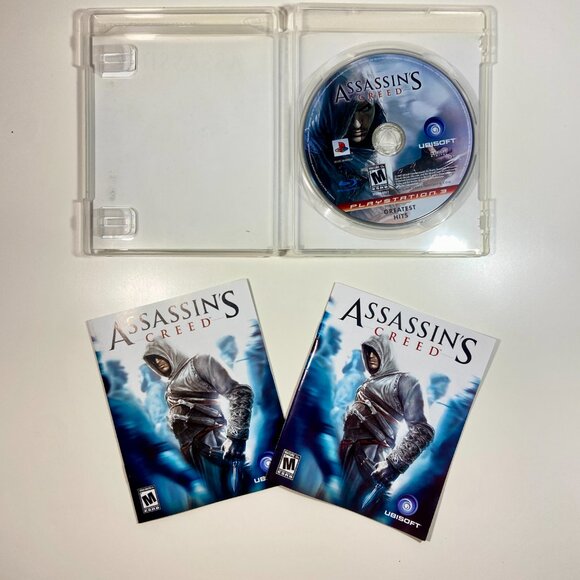 Assassin's Creed Greatest Hits (Sony PlayStation 3, 2007) - CIB - Tested - Picture 4 of 5